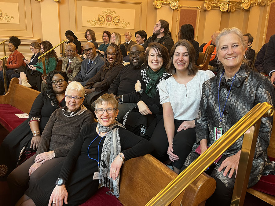 group of VIC team members