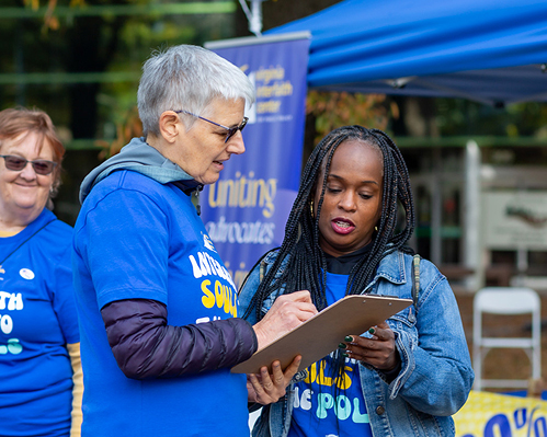 LaKeisha and Team at Polls