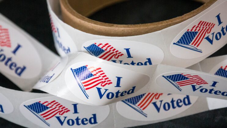 I voted stickers