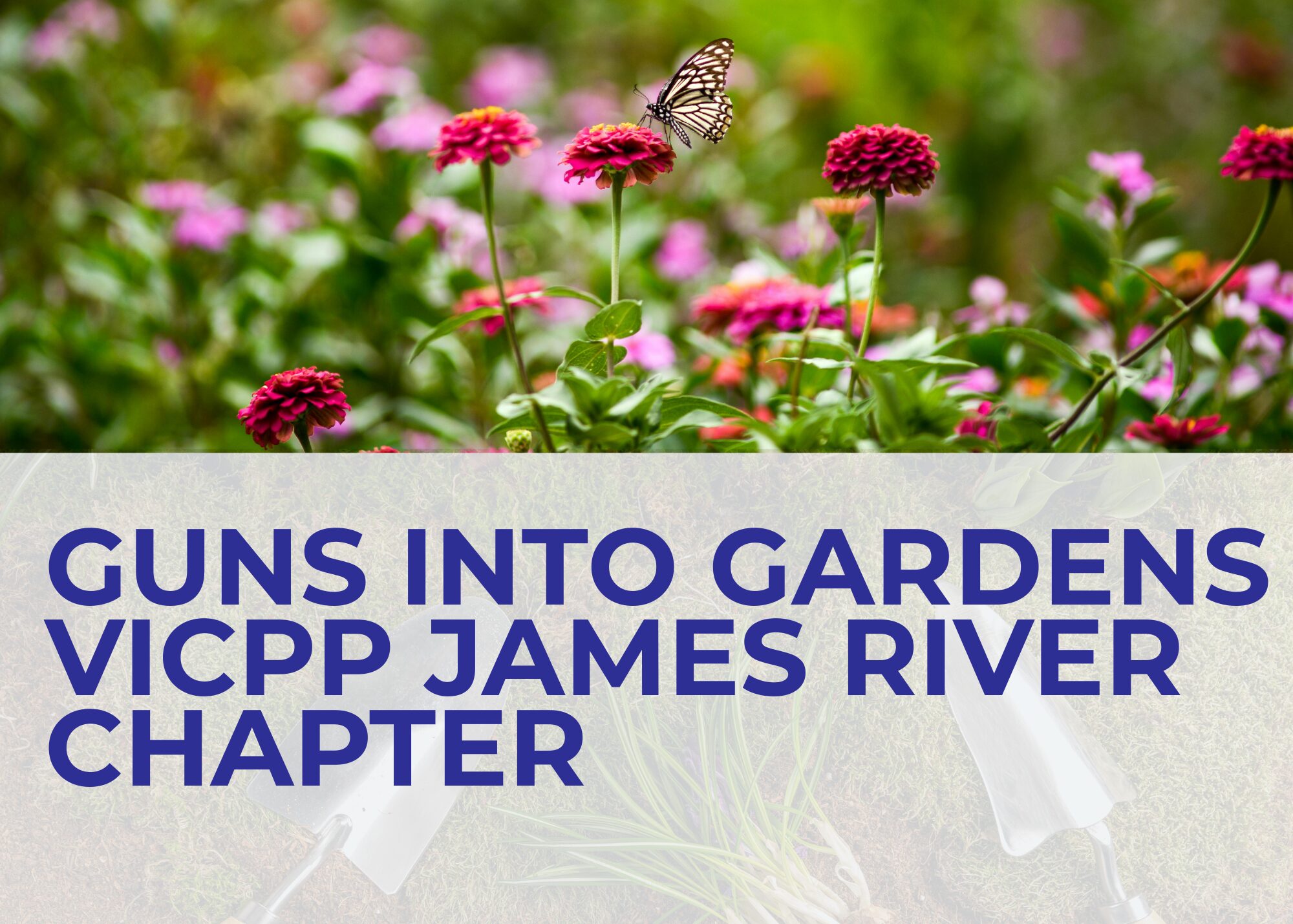 Guns into gardens graphic
